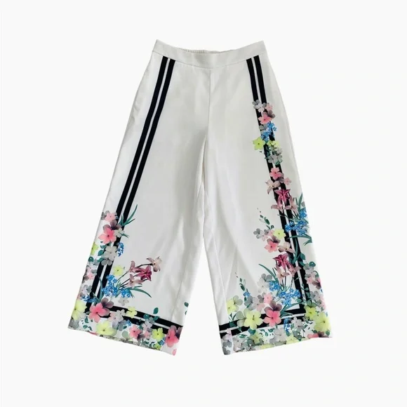 Ted Baker GIGGI Wide Cropped Culottes Pants - Picture 7 of 13